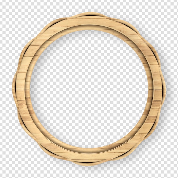 Houten bord 3D Render