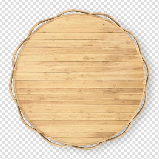 Houten bord 3D Render