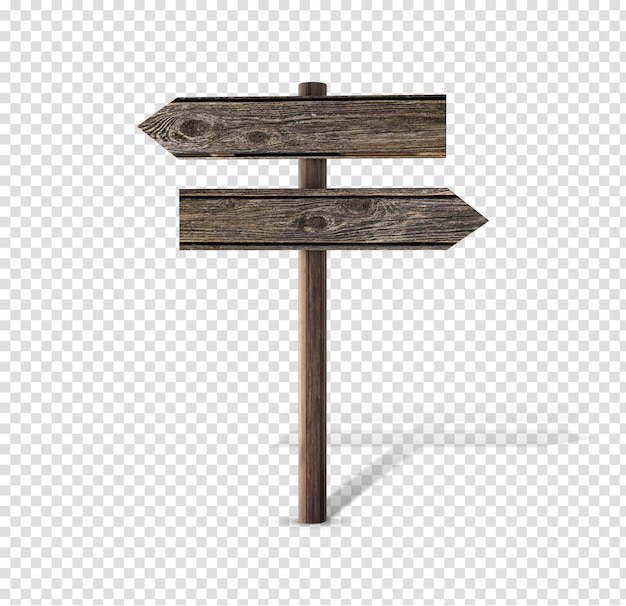 Houten bord gewoon leeg 3d render