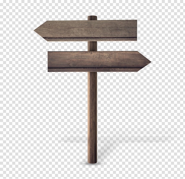 Houten bord gewoon leeg 3d render