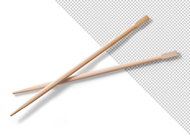 Houten eetstokjesmodel