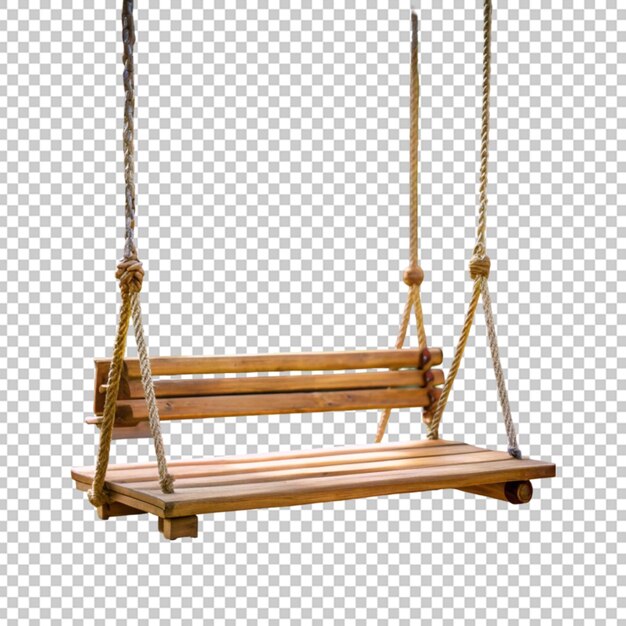 PSD houten hangende schommel