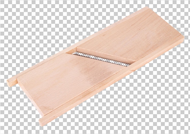 Houten milieuvriendelijke rasp voor groenten geïsoleerd op transparante achtergrond png clipart