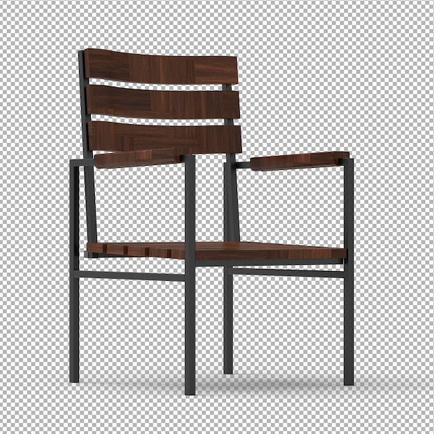 Houten tuinstoel