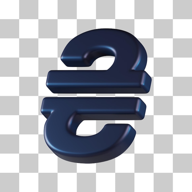 PSD hryvnia valuta 3d pictogram
