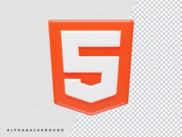 PSD html-pictogram 3d illustratie