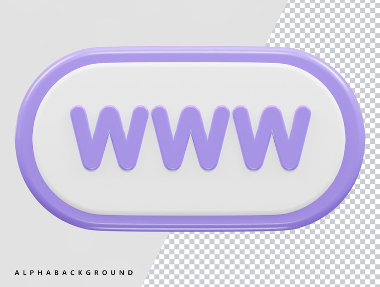 PSD html web ikona 3d renderowania wektor przezroczysta ilustracja