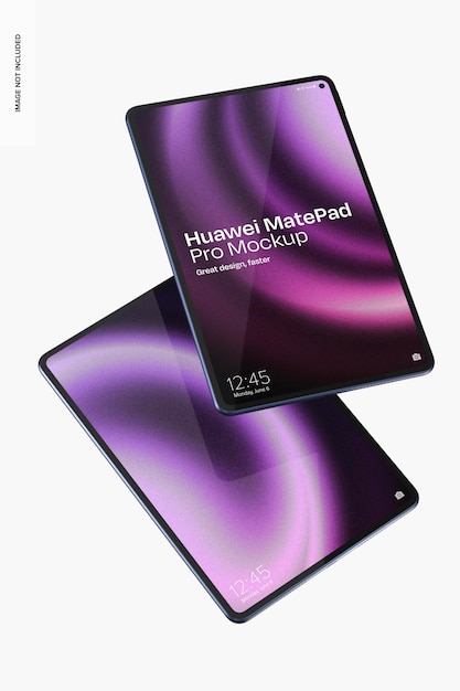 Huawei Matepad Pro Mockup vallen 02