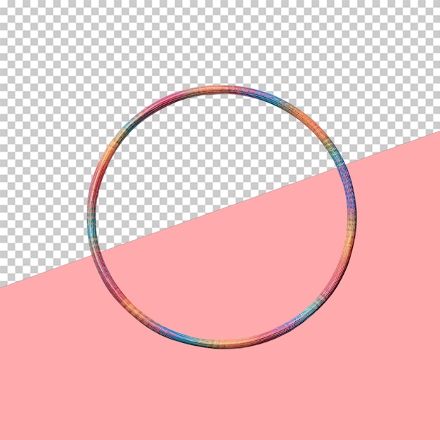 Hula hoop isolated object transparent background