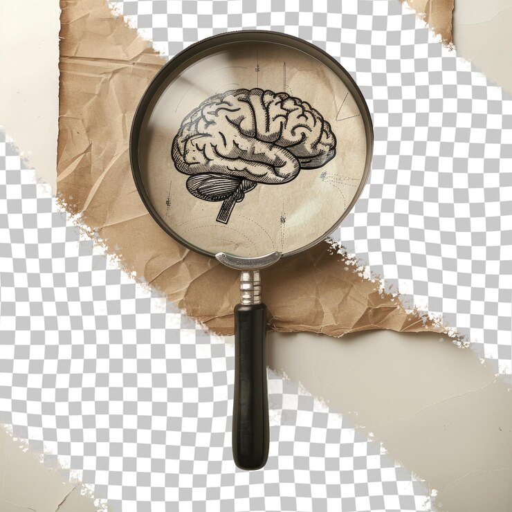 PSD a human brain is placed on a piece of paper with the words brain brain on it
