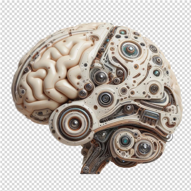 PSD a human brain with the word brain written on it