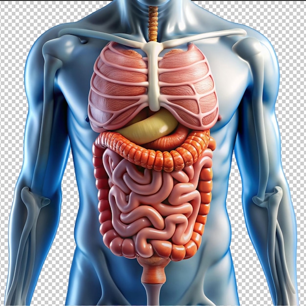 PSD human digestive system