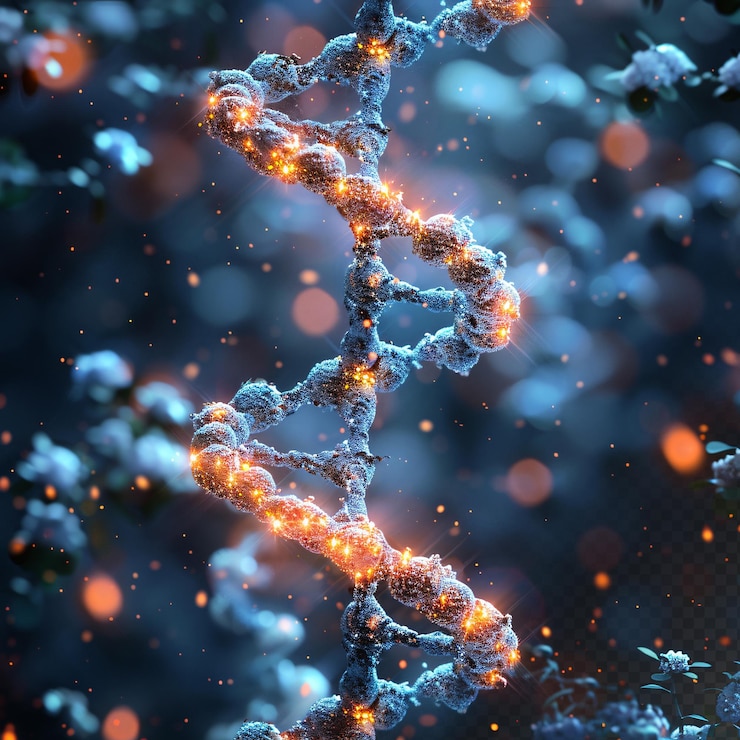 PSD human dna molecule thread