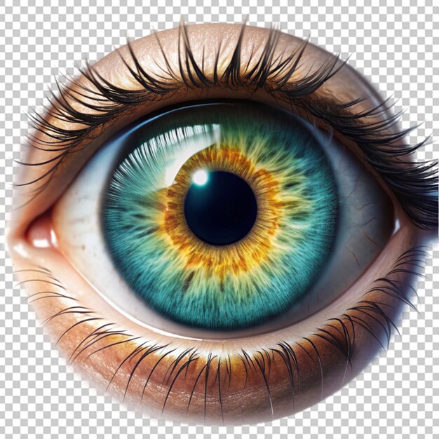 PSD human eye