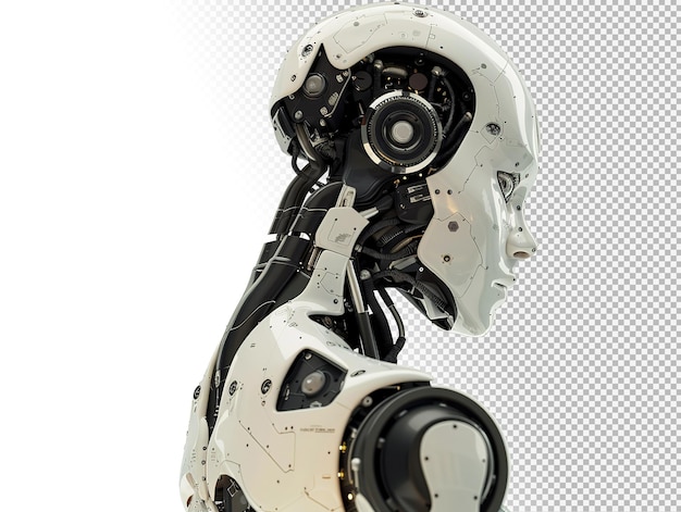 PSD humanoïde robot png