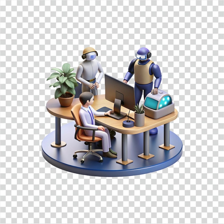 PSD humanrobot collaboration future of office automation