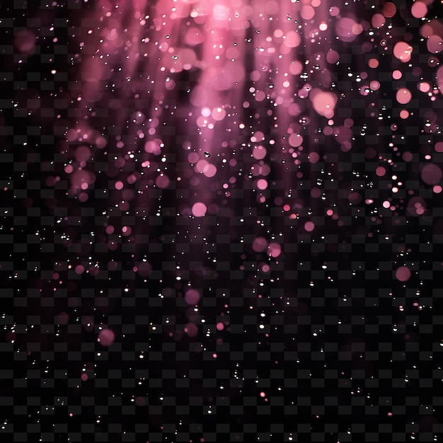 PSD hurricane shining rain with hurricane droplets and pink stor png neon light effect y2k collection
