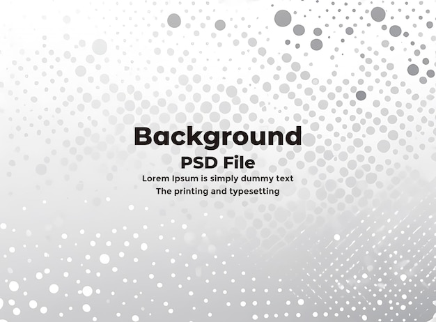 Hvid grå halvtonet PSD-baggrund. Hvide prikker, abstrakt hvid baggrund, teksturteknologi