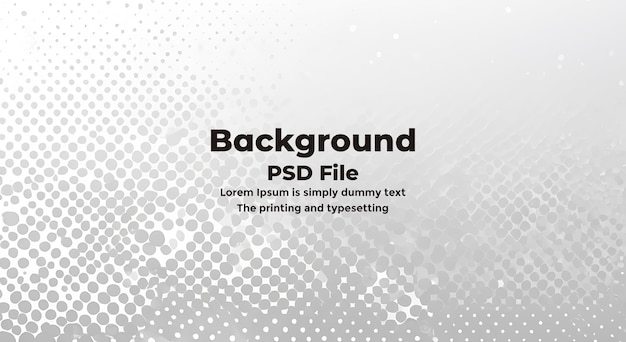 Hvid grå halvtonet PSD-baggrund. Hvide prikker, abstrakt hvid baggrund, teksturteknologi