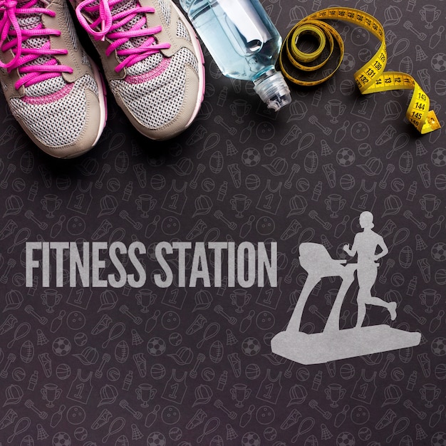 Hydration and fitness class equipment