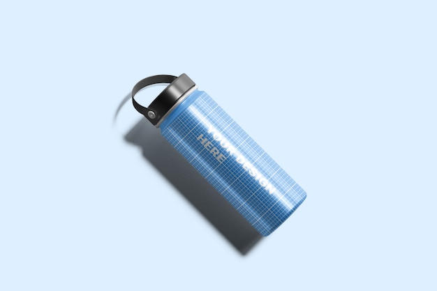 Hydro flask waterfles mockup