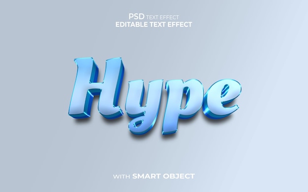 Hype-teksteffect