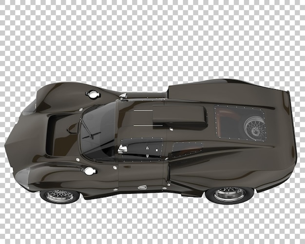 PSD auto iper su sfondo trasparente. rendering 3d - illustrazione