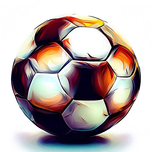 PSD hyperrealistische geïsoleerde voetbalscore sportieve sporten sparetime fitness tool icon avatar