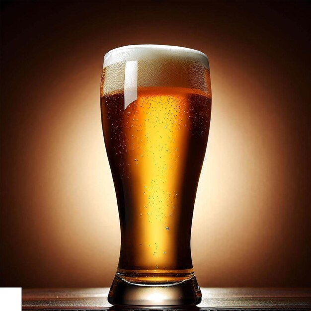 Hyperrealistische illustratie glasfles hop craft bier drank geïsoleerde doorzichtige achtergrond