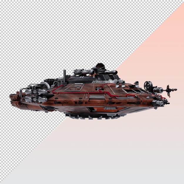 PSD hyperspace shuttle spaceship