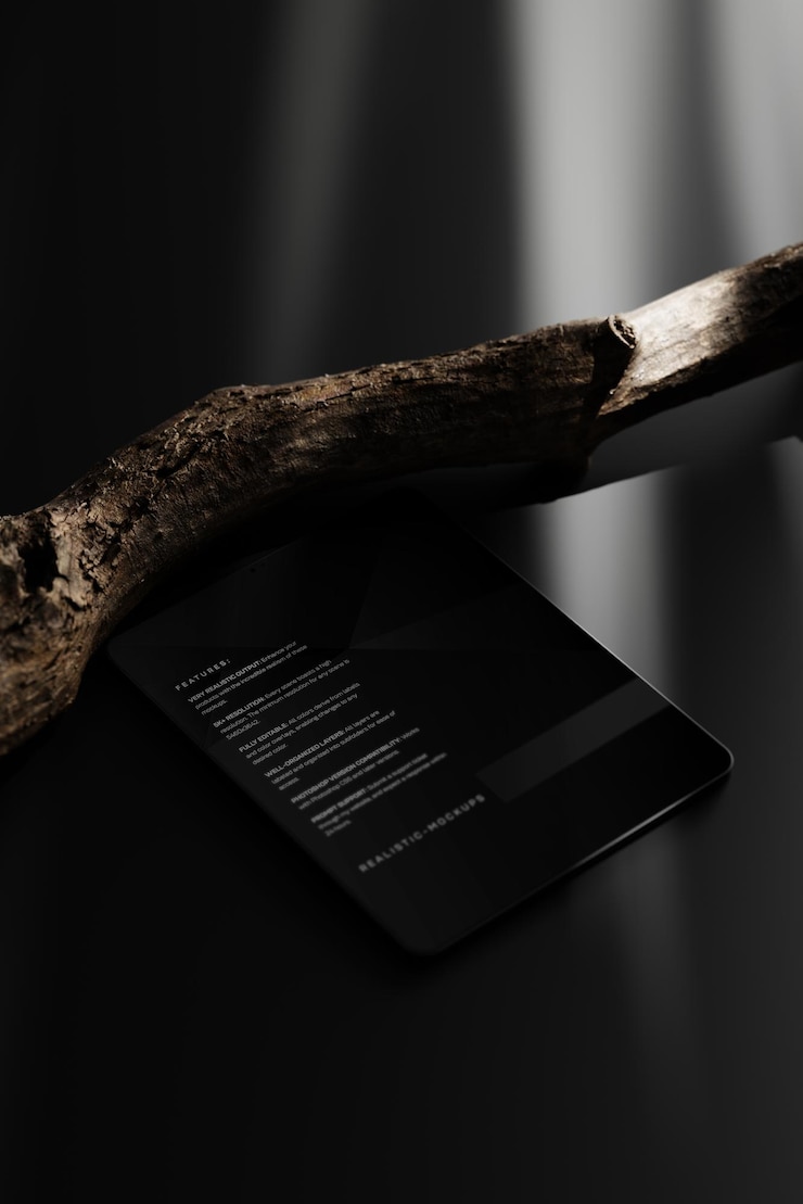 PSD i pad mockup