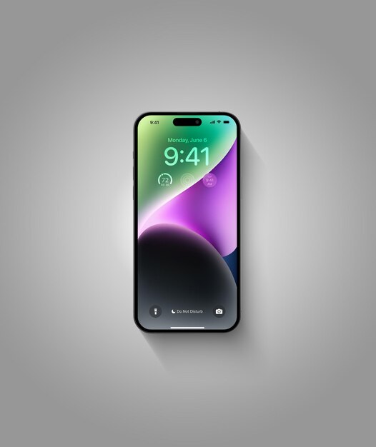 PSD iphone 14 mockup について