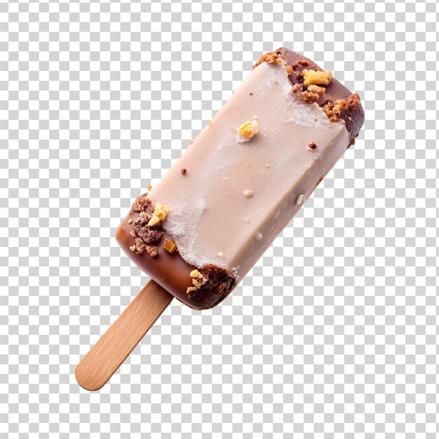 Ice cream bar isolated on transparent background