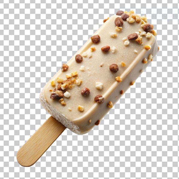 PSD ice cream bar on transparent background