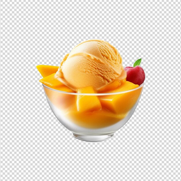 PSD ice cream composition