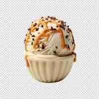 PSD ice cream composition