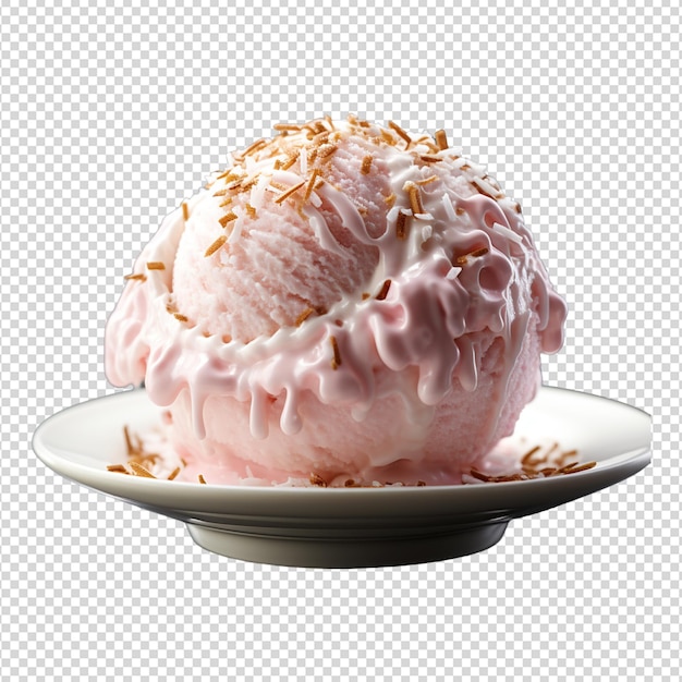 PSD ice cream composition