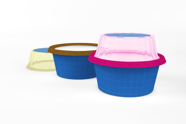 Ice Cream Cup Mockup