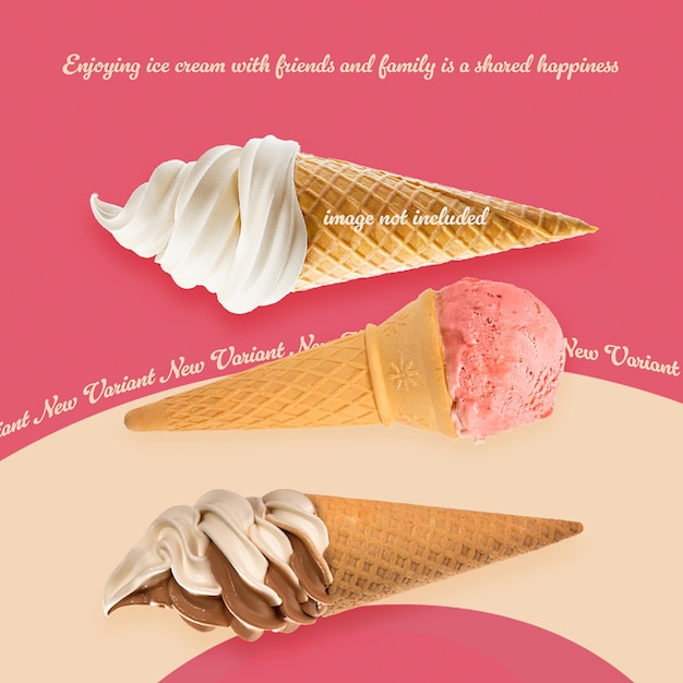 ice cream food instagram post
