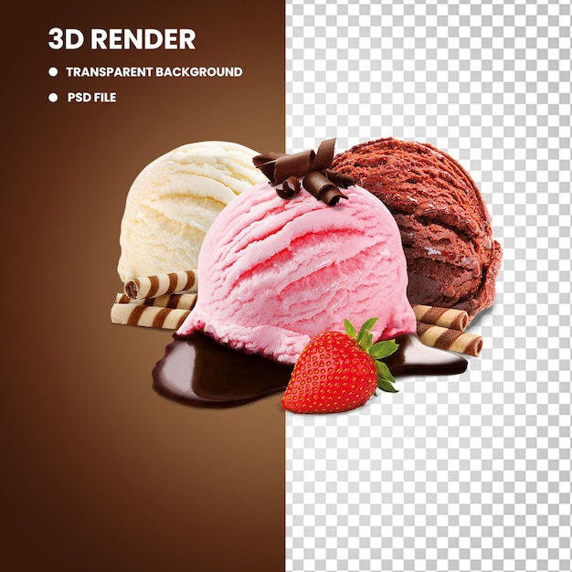 PSD ice cream ice cream sundae gelato all kinds of ice cream cream cold sundae chocolate ice cream