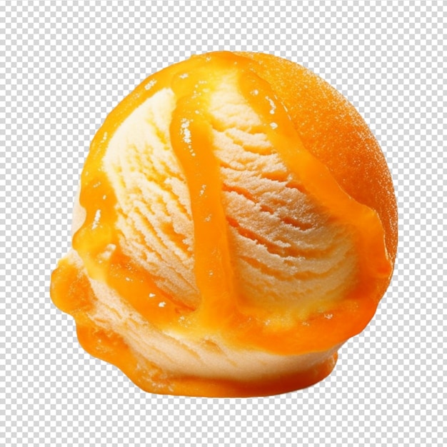 Ice cream isolate on white background