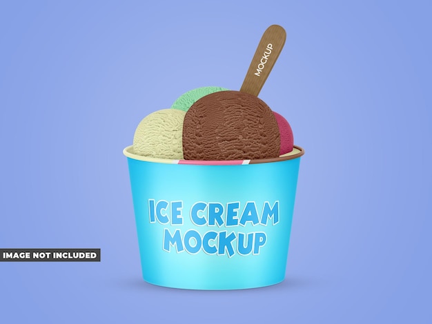 Ice Cream Mockup