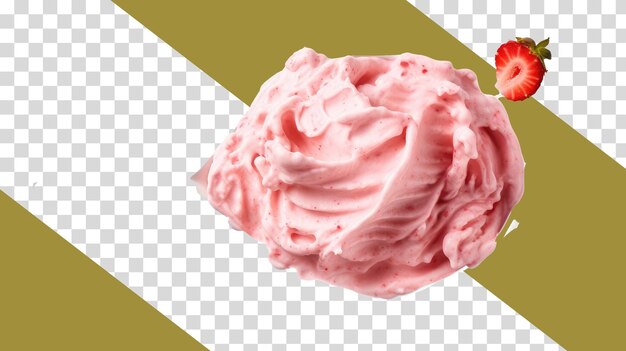 ice cream template on transaprent background