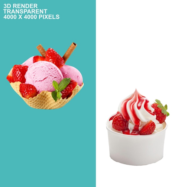 ice cream transparent background