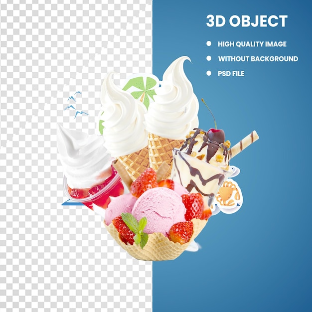 PSD ice cream