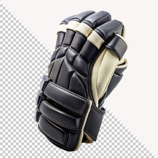 PSD ice hockey glove on transparent background