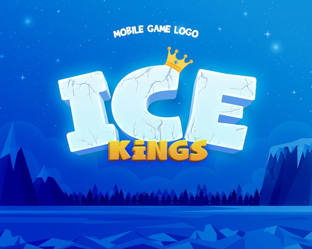 Ice kings-spel psd