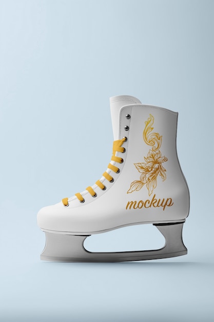 Ice skating  mockup