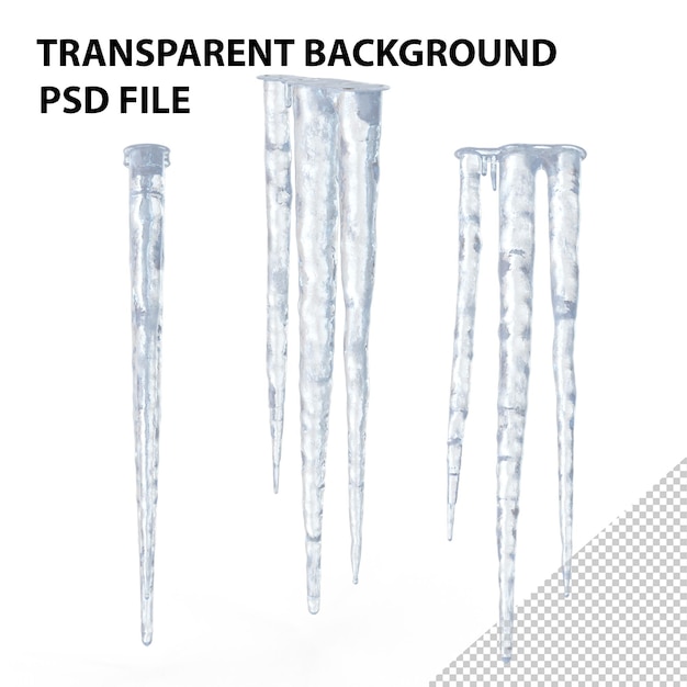 PSD icicles png