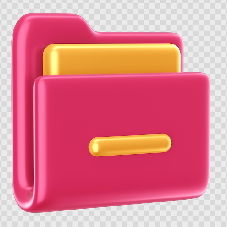 PSD 아이콘 3d 폴더